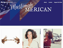 Tablet Screenshot of muslimahmerican.com